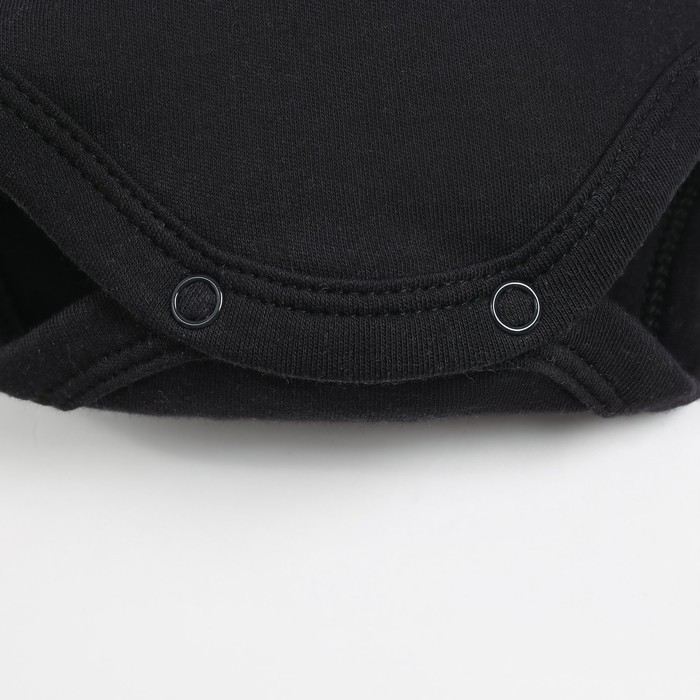 Боди с дл.рукавом Крошка, Я BASIC LINE, рост 86-92 см, черный 9615557