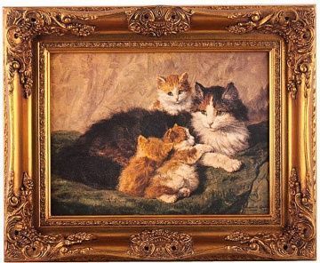 картина полотно 40х30 см багет 55х45 см 296-214