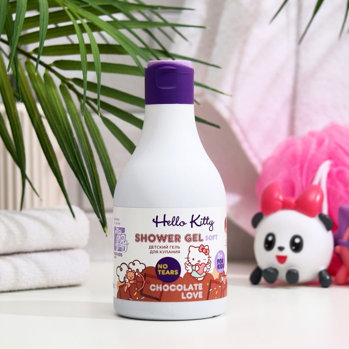 Гель для купания детский Hello Kitty Chocolate love c алоэ, 250 мл 4905618