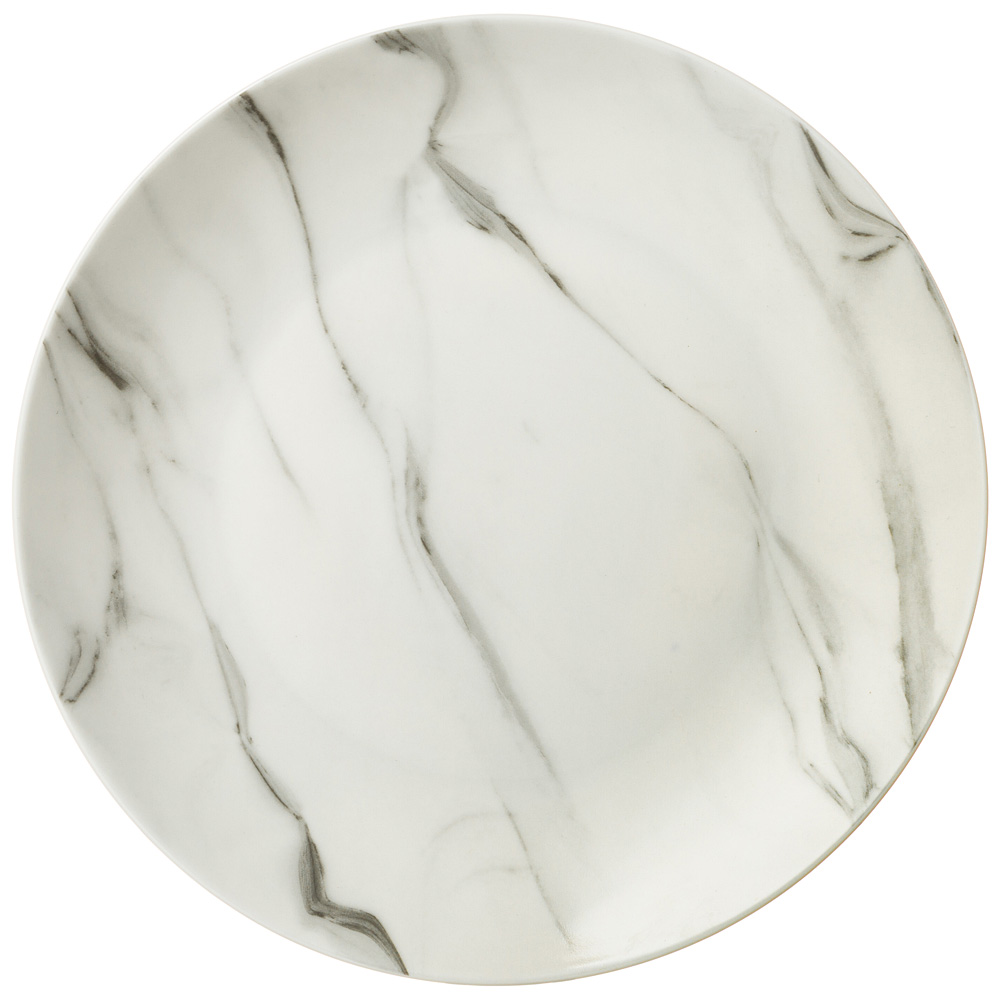 тарелка десертная lefard bianco marble 20,5см 87-263
