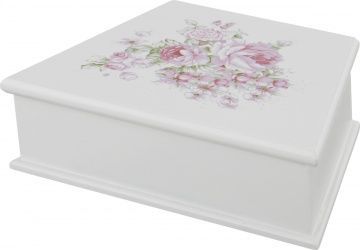 шкатулка для украшений коллекция цветочная симфония 11,5х5х17 см 255-141