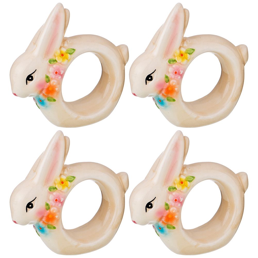 набор из 4-х салфетниц primavera 8.5х3х8 см 782-150