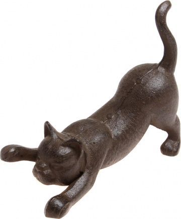 фигурка кошка 25х10х17 см чугун 768-010