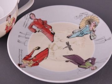 чайный набор на 1 персону 2 пр. 400 мл 86-1555