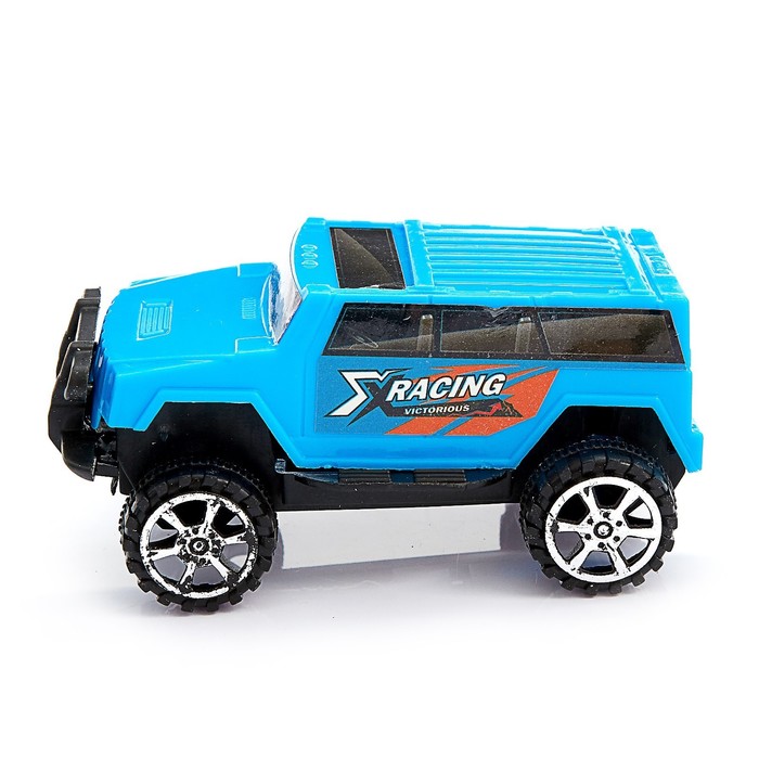 Машина инерционная «Джип» 4 x 4 см, цвета МИКС 4424329