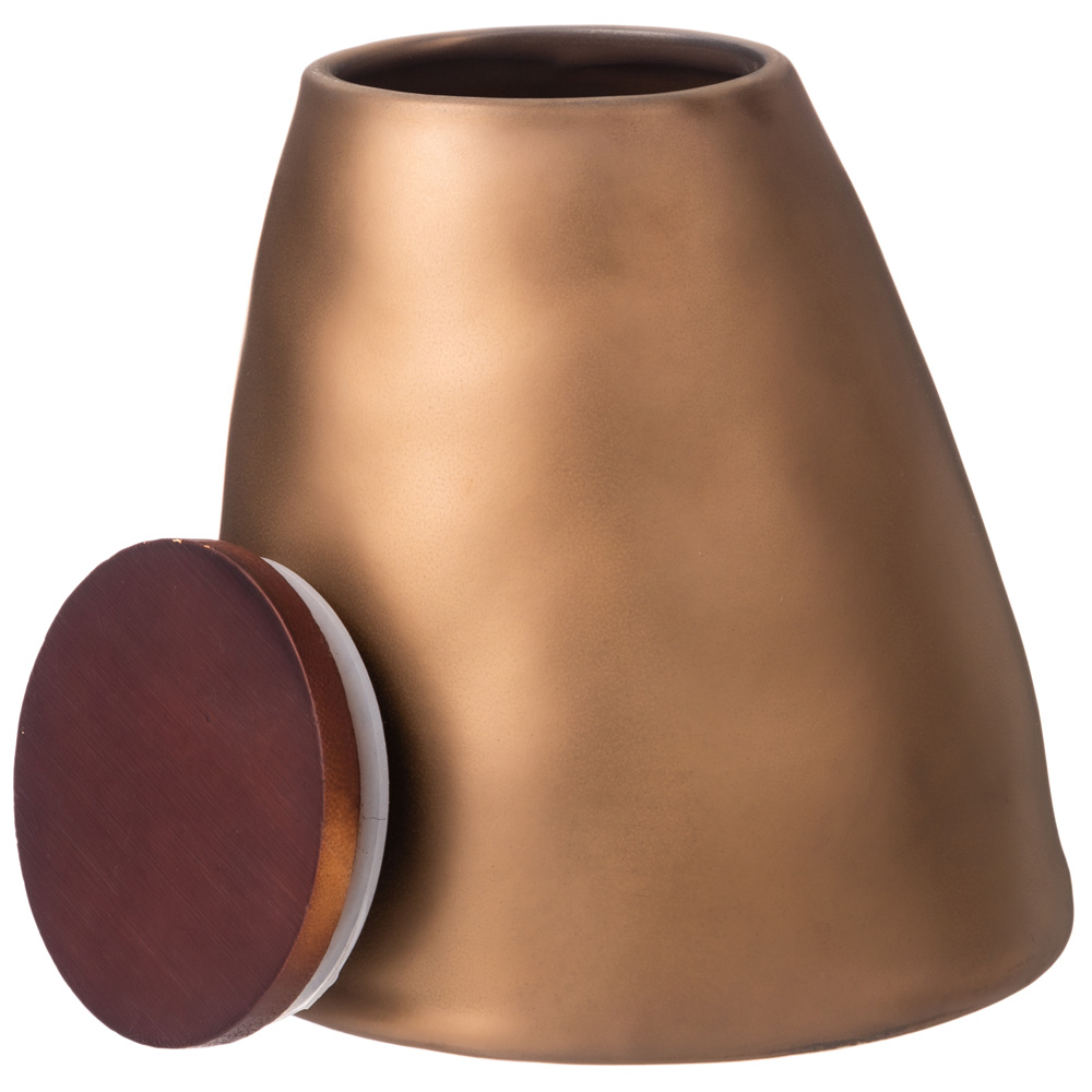 банка для сыпучих bronco bronze 14,5х14 см 1300 мл 474-185