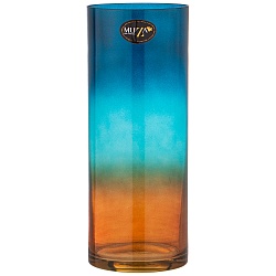 Вазы, ваза perfetti blue amber диаметр 12 см высота 30 см 380-763