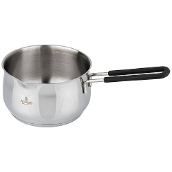 Ковши, ковш agness монблан 16х10 см, 2 л, нерж сталь индукционное дно 936-119