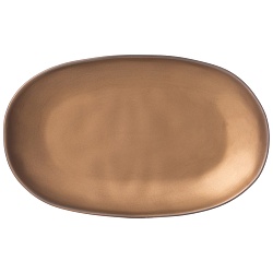 блюдо bronco bronze 29х17х3 см, блюдо bronco bronze 29х17х3 см 474-194