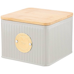 Банки для хранения продуктов, банка для чайных пакетиков majesty 800 мл 11х11х7 см 790-213