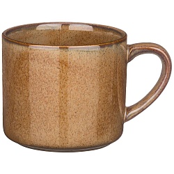 Кружки, кружка luster 300мл, 12х9х8см, коричневая 470-403