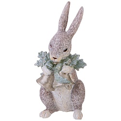 Новогодние фигурки, статуэтка лесная сказка 11,5х8,5х18,5 см 162-947