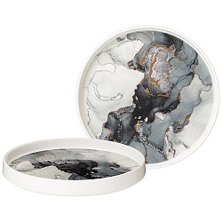 Тарелки, набор тарелок закусочных lefard moon art 2шт 20,5см 42-403
