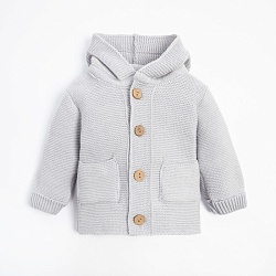 Джемпер вязаный Крошка Я Trendy рост 98-104 см, цвет серый, Джемпер вязаный Крошка Я Trendy рост 98-104 см, цвет серый 7724979