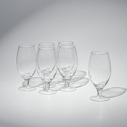 Набор бокалов для вина White wine glass set, стеклянный, 230 мл, 6 шт, Набор бокалов для вина White wine glass set, стеклянный, 230 мл, 6 шт 9643391