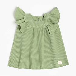 Платье Крошка Я BASIC LINE, рост 62-68 см, зеленый, Платье Крошка Я BASIC LINE, рост 62-68 см, зеленый 9539163