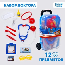 Набор доктора игровой, Paw Patrol, 12 предметов в чемоданчике, Набор доктора игровой, Paw Patrol, 12 предметов в чемоданчике 5532608