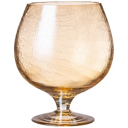 Вазы, ваза aura cracle amber 2 л 380-644