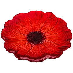 Тарелки, тарелка мак 21cm без упаковки 339-187