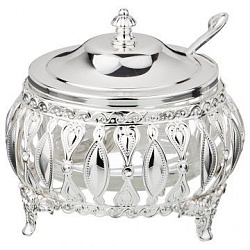Сахарницы, сахарница c ложкой 225 мл 928-213