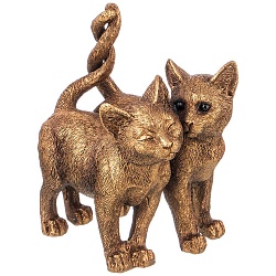 Фигурки и статуэтки кошек, статуэтка кошки 12х9.5х14 см серия bronze classic 146-1471