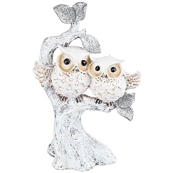 Новогодние фигурки, фигурка совы 16х7.5х26 см 100-863