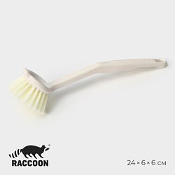 Щётка для мытья посуды Raccoon Breeze, 24x6 см, ворс 2,5 см, Щётка для мытья посуды Raccoon Breeze, 24x6 см, ворс 2,5 см 10069652