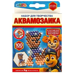 Аквамозаика «Суперщенки. Гонщик», 100 бусин, Аквамозаика «Суперщенки. Гонщик», 100 бусин 9944132