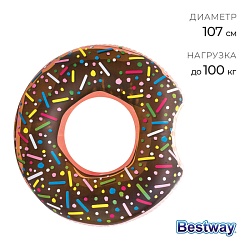 Круг для плавания «Пончик», диаметр 107 см, от 12 лет, цвет МИКС, 36118 Bestway, Круг для плавания «Пончик», диаметр 107 см, от 12 лет, цвет МИКС, 36118 Bestway 2809186