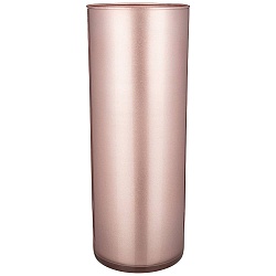 Вазы, ваза цилиндр sparkle rosa высота 40см диаметр 15см 316-1543