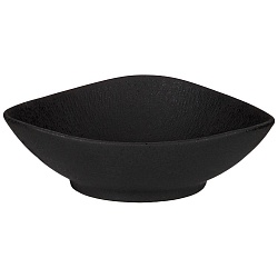 Салатники для сервировки, салатник треугольный bronco midnight 20,5х6,5 см 62-122