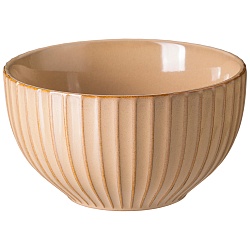 Салатники для сервировки, салатник 13,5 см 580 мл stripe collection цвет:сливочный 191-214