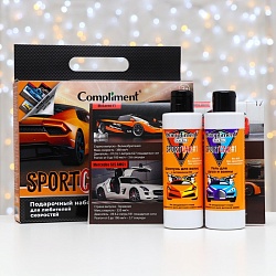 Подарочный набор косметики Compliment Kids Sportcar №1: гель для душа и ванны, 200 мл + шампунь для волос, 200 мл + карточки со спорткарами, Подарочный набор косметики Compliment Kids Sportcar №1: гель для душа и ванны, 200 мл + шампунь для волос, 200 мл + карточки со спорткарами 7370711