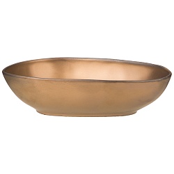 Салатники для сервировки, салатник bronco bronze 22,5х16х6 см 800 мл 474-195