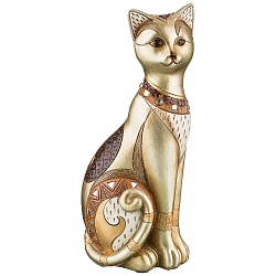 Фигурки и статуэтки кошек, фигурка кошка 12,5х9,5х28,5 см коллекция чарруа 79-132