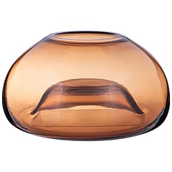 Вазы, ваза darte amber 19.5х19.5х10 cm 694-069