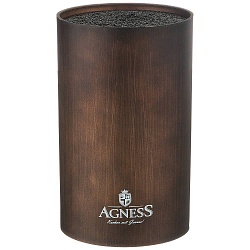 Подставки для ножей, подставка для ножей agness best универсальная,11х18см 911-680