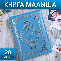 Книга малыша для мальчика Маленький наследник семьи: 20 листов, Книга малыша для мальчика Маленький наследник семьи: 20 листов 2902088