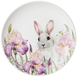 тарелка закусочная lefard irises 20,5 см, тарелка закусочная lefard irises 20,5 см 410-146-1
