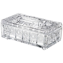салфетница muza crystal 24,5х12,5 см высота 10 см, салфетница muza crystal 24,5х12,5 см высота 10 см 195-196