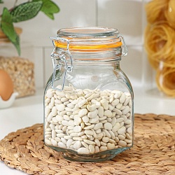 Банка для сыпучих продуктов Optima, 760 мл, с бугельным замком, Банка для сыпучих продуктов Optima, 760 мл, с бугельным замком 1310393